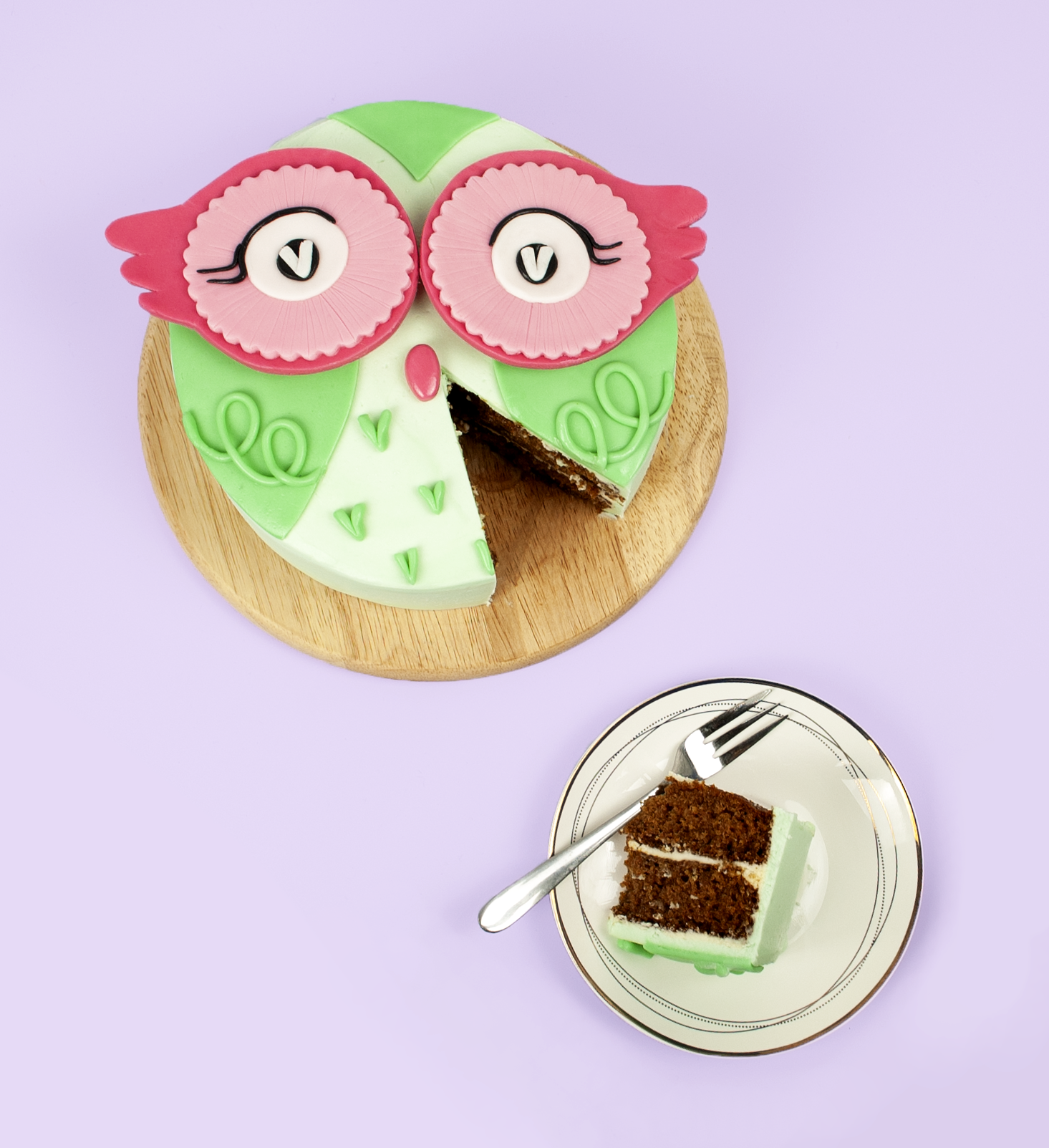 Owl 2024 cake pan